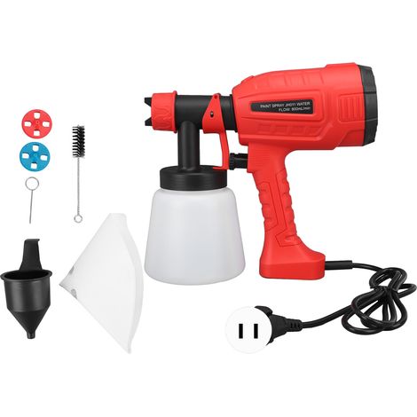 Pistolet à Peinture Électrique 700W, 3 Modes de Pulvérisation, Design Démontable Antidérapant, pour Maison, Prise US 110V (1/5)