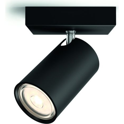 Philips Kosipo Spot d'intérieur noir orientable 5.5 W (1/4)