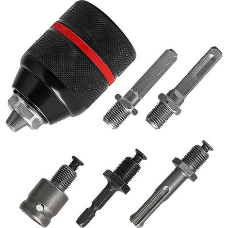 Schnellspannbohrfutter 1,5-13 mm, 1/2-20UNF Gewinde mit SDS Plus Adapter (siehe Abbildung) (1/5)