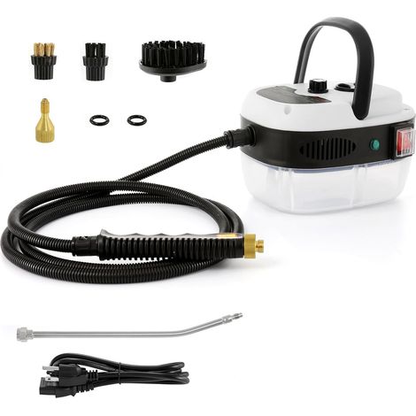 Nettoyeur vapeur portable Dyna-Living 2500W pour voiture et maison, avec réservoir d'eau de 1 L, idéal pour le nettoyage de la cuisine. (1/5)