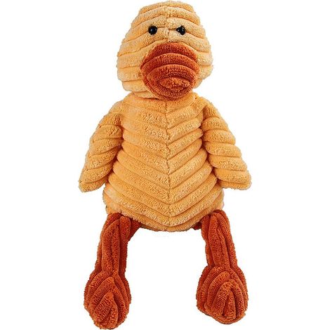 Jouet Pour Chien - Peluche Crissante - Fourrure Très Courte - Lavable En Machine À 30 °C - Coutures Renforcées - Pour Chiens Qui Aiment Mâcher - 1 Pièce (1/5)