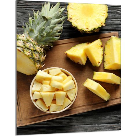 TABLA DE CORTAR DE VIDRIO 40x52 Piña (1/5)