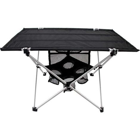 Table de pique-nique/camping pliante, table de plage portable, table de pêche, sac à dos d'extérieur, bureau enroulable léger, mobilier de jardin (1/5)
