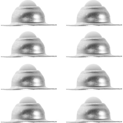 Nylon Ball Bearings Galvanized Iron Support 38mm Spacing 10
