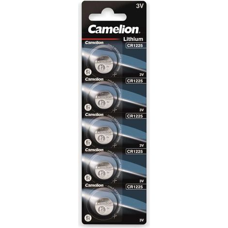 CAMELION Knopfzelle CR1225, 5 St. (1/3)