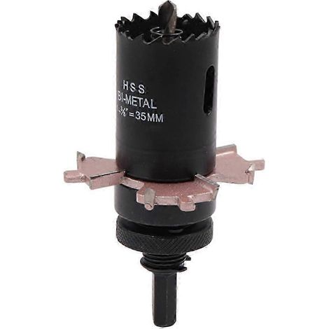 Downlight Hole Saw Cutter Drill Bit Set pour Gypsum Board Ceiling Light Installation Professional Tool (1/5)