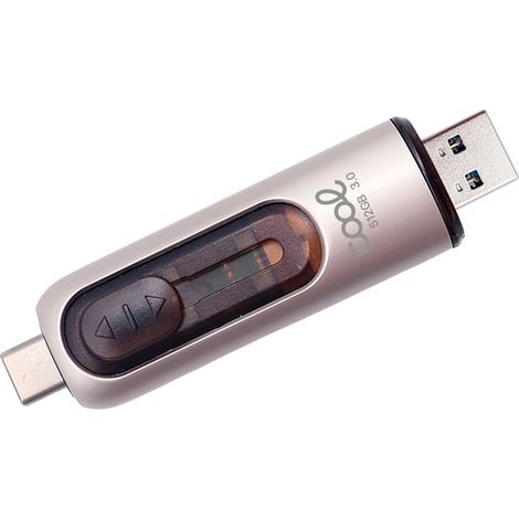 Pen Drive x USB 512 GB 3.0 COOL Tipo-C / USB (2 en 1)