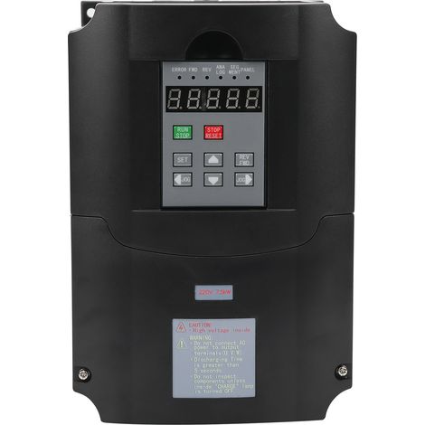 Ej.Life A2-8075 Frequenzumrichter, schlagfester flammhemmender Frequenzumrichter für Mischer Extruder für Förderer für Wickelmaschinen für Splitter (1/5)