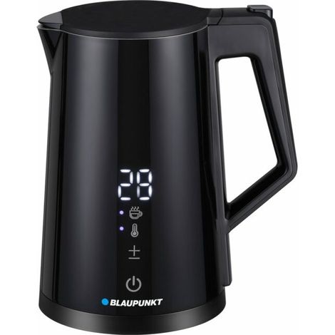 Bollitore Elettrico Blaupunkt EKD601 da 1,7L con Display Digitale, 2200W, Funzione Mantieni in Caldo, 5 Livelli di Temperatura, Colore Nero (1/4)