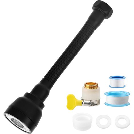 360° Rotating Kitchen Faucet Mouth, 3 Modes Head Shower Head Sink (1/5)