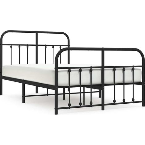 Maison Exclusive - Estructura cama sin colchón con estribo metal (1/5)