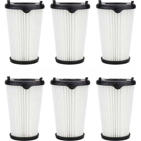 Sechs Ersatz-HEPA-Filter für Ergorapido Staubsauger AEF150, AEG CX7 und CX7-2, inklusive Reinigungsbürste (1/4)