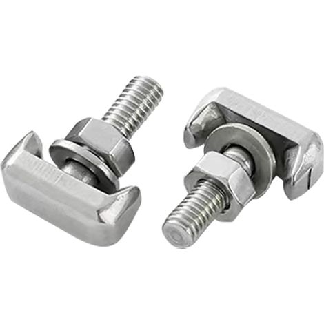Lot de 2 bornes de batterie de voiture, vis en T, vis de serrage en T 19116852, accessoires de rechange, pour réparation de batterie de voiture (1/5)