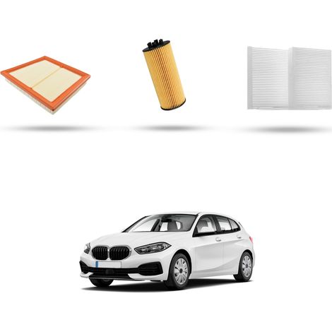 Kit Tagliando 3 filtri compatibile con Bmw Serie 1 (F40) 118i 103kw dal 2019 (1/4)