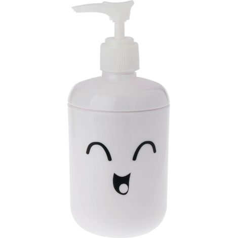 Distributeur à Savon Plastique Blanc 7 x 7 x 16 cm (1/2)