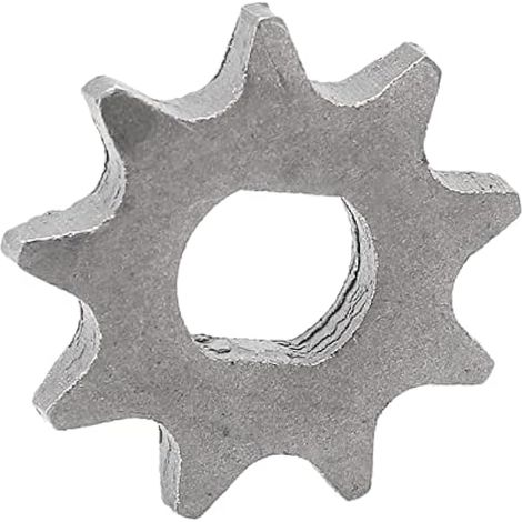 Keenso Pignon de Moteur T8F 9T, Remplacement de Pignon de Chaîne de Moteur Portable Haute Résistance pour Moteur de Mini Moto de Scooter électrique (1/5)