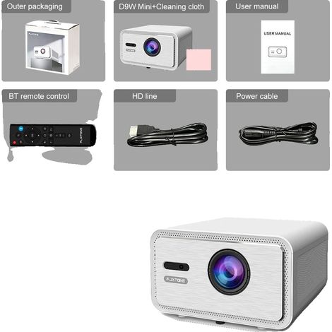 Projektor, 2500 ANSI Lumen, Full HD 1080p, D9W MINI