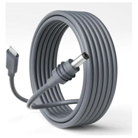 Câble d'alimentation Starlink Mini USB C vers CC 5 m 100 W Câble USB Type C vers CC pour Starlink Mini 18 AWG Câble étanche et durable Compatible avec chargeur PD 100 W+, batterie externe, alimentatio (1/5)
