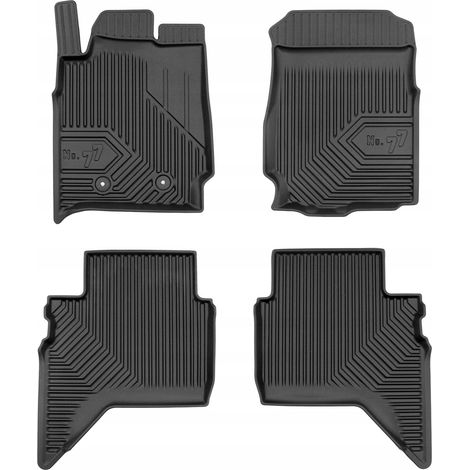 Alfombrillas de goma para Ford Ranger Mk5 2015-2022, canales 77 (1/5)
