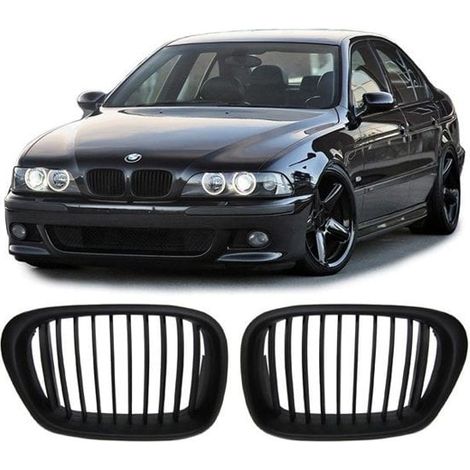 Parrilla deportiva negra mate BMW serie 5 E39 95-03