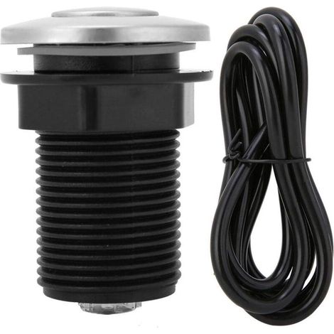 Interrupteur à air indésirable interrupteur automatique bouton + kit tuyau pneumatique, 32mm (1/5)