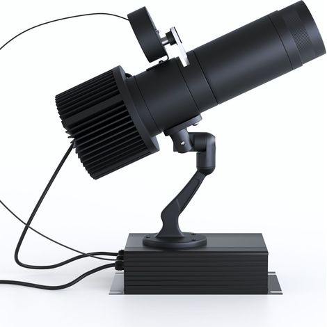 Projecteur GOBO LED 30W rotatif intérieur - Optique 20° - IP40 (1/5)