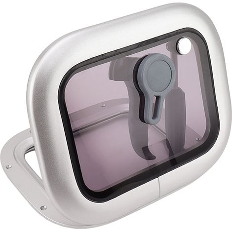 Puits de lumière pour bateau avec tige de Support, robuste, coins arrondis, résistant aux UV, hublot d'eau scellé pour Yacht, bateau, camping-car (1/5)