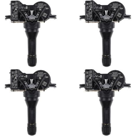 Lot de 4 capteurs TPMS de pression des pneus 407004CB0B pour Renault Espace Kadjar Megane