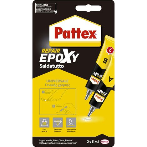 Colla Power Epoxy Saldatutto 24 Gr Pattex (1/2)