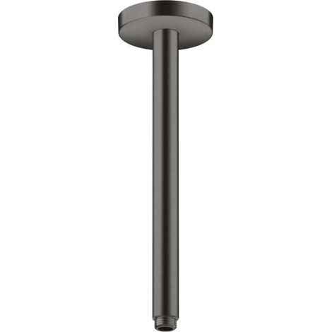 Axor Elementi doccia - Braccio doccia a soffitto 30 cm, cromo nero spazzolato 26433340 (1/2)