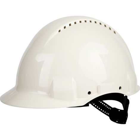 3M G3000CUV-VI G30CUW Schutzhelm EN 397, EN 50365 Weiß (1/5)