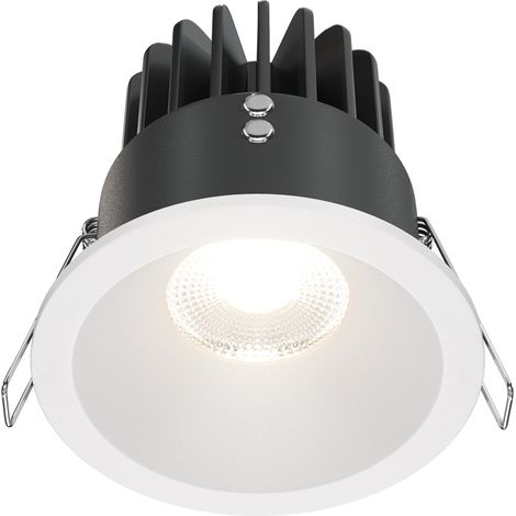 Spot encastré LED Maytoni Zoom 12W 4000K IP65 blanc (1/5)