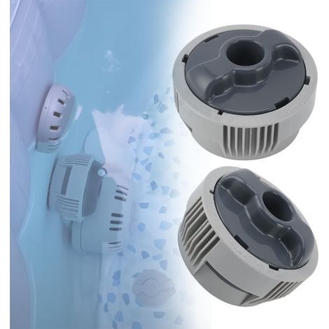 P05345 P03821 Système de Distributeur de Chlore pour Piscine Compatible avec Coleman Saluspa Lay-Z-Spa - Accessoires de Remplacement pour la Purification, 2 PC (1/5)