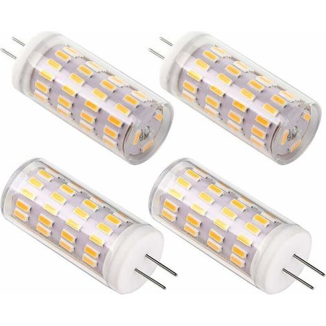 Ampoule LED G4 12 V 4 W, équivalente à une ampoule halogène 30 W, 400 lm, blanc chaud 3000 K, non dimmable, pour hotte et corniche.-AquaForge (1/5)