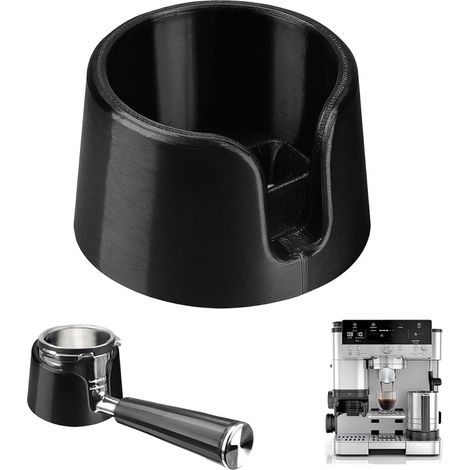 Support rond pour machine à café avec porte-tasses - compatible avec les supports portables (1/5)