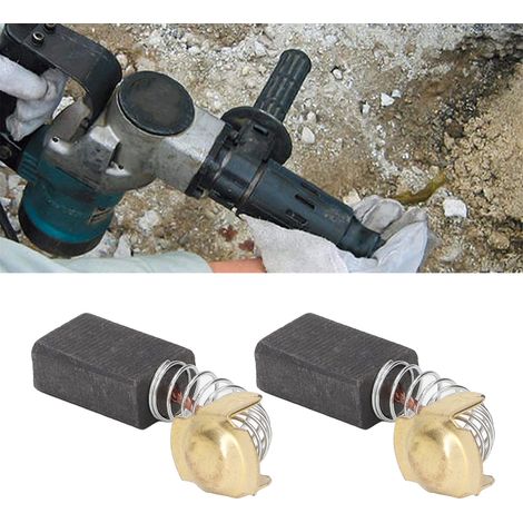 Packung mit 20 Kohlebürsten für Winkelschleifer, Elektrohammer, Elektromeißel, Schneidemaschinen, Kohlebürstenpoliermaschinen, Bohrmaschinen und Zubehör für Elektrowerkzeuge. (1/5)