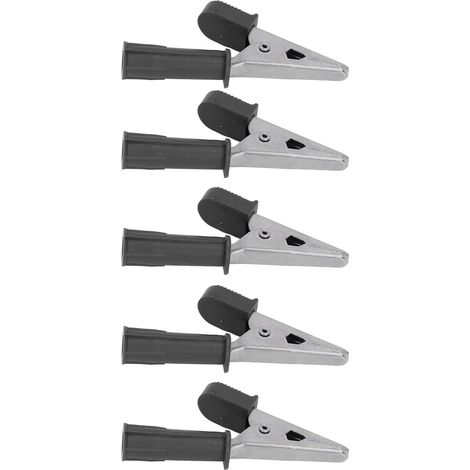 Insulated Test Clamps with 4mm Socket, 10mm Opening (1/5)