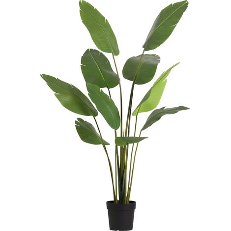 Plante Artificielle Strelitzia Nicolai Oiseau du Paradis Décoration Intérieur 180 cm - PANGIVO (1/5)