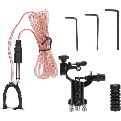 Ensemble de Machine de Tatouage Rotative Alliage pour Liner et Shader, Fournitures pour Artistes Tatoueurs (1/5)