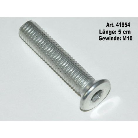 10 Vis Double Filetage M10 L50mm Acier Inox Pour Arbre à Chat Poteau Sisal Réparation