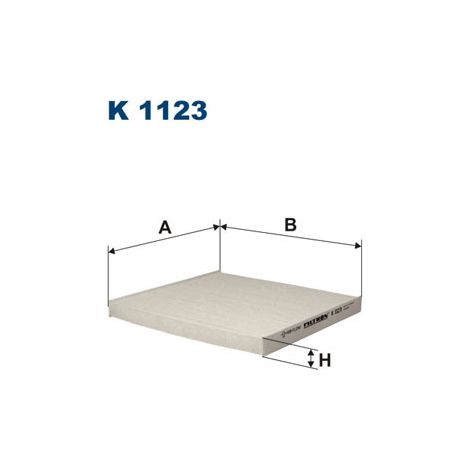 Filtro abitacolo K1123 Filtron