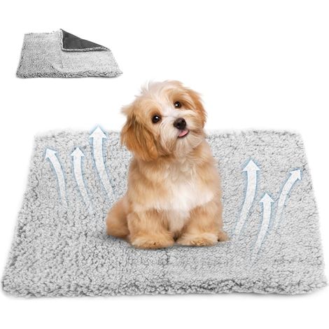 Selbstheizende Katzenmatte – Weiche und bequeme Heizmatte für Haustiere – Stromlose Heizdecke, ideal für Katzen und Hunde – 40 x 50 cm (1/5)