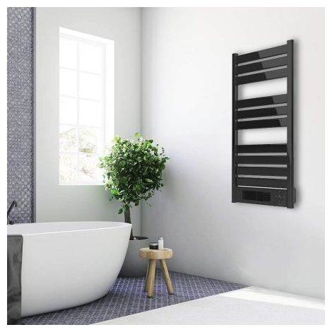 Cecotec – Sèche-serviettes électrique 2000 W – Chauffage céramique 1500 W – Écran LED – Télécommande – Minuterie 24h – Protection IPX1 — vue 4