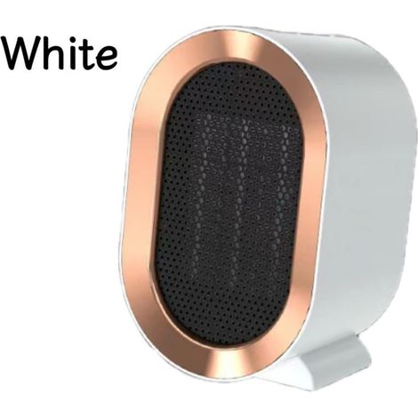 Riscaldatore elettrico mini Xiao Q 220V 1200W a risparmio energetico, ideale per soggiorno, camera da letto o bagno, bianco (1/4)