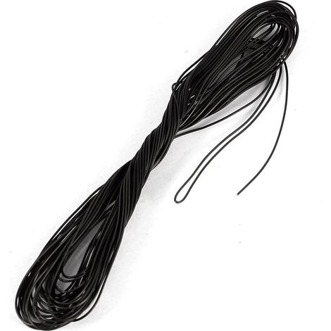 5m 16Ft 24AWG haute température PTFE Wrap câble fil noir (7f17505090b6400e0479eeecf449b905)
