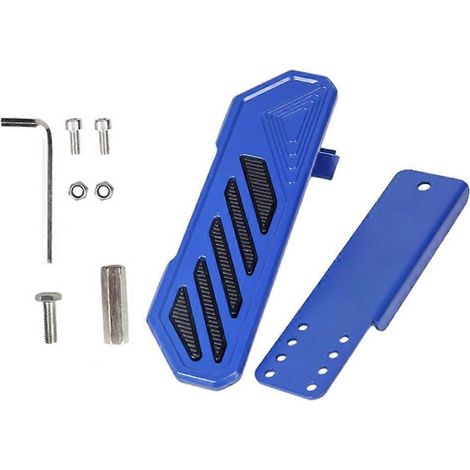Fußstütze links für Jeep Gladiator JT (2018–2022) und Jeep Wrangler JL JLU 4XE, rutschfest, blau (1/5)