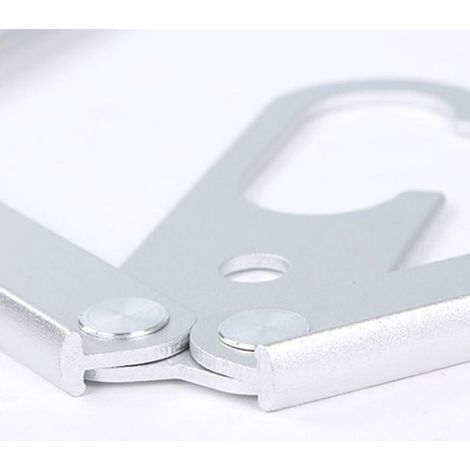 Cintres Pliable - Alliage D Aluminium - Pour Voyage Camping Et Plein Air - Lot De 5 (1/5)