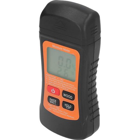 BEBUSINGOTO Detector de humedad para madera, tipo clavija de 3 posiciones, 4 grupos, medidor de humedad para bambú (1/5)