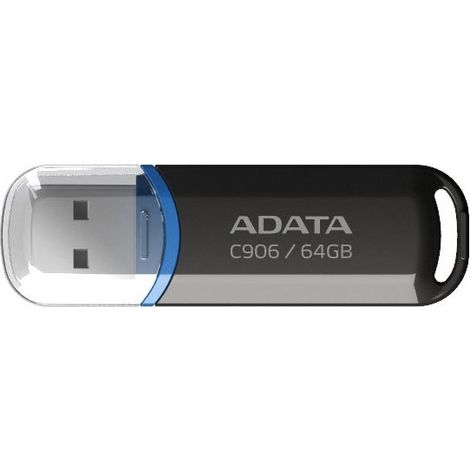 ADATA C906 USB flash drive 64 GB USB Type-A 2.0 Black (1/3)