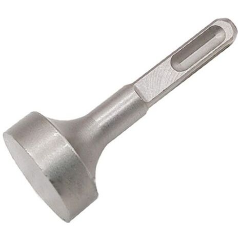 1 pièce de convertisseur de tige pour perceuse à percussion SDS T Post, douille de pilote de tige de sol pour perceuses à percussion pour tiges de mise à la terre, marteau à tige carrée (plat (1/5)